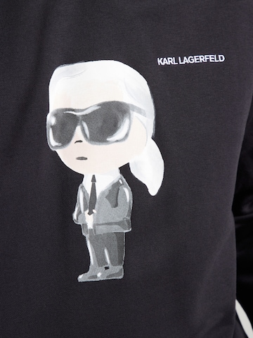 Karl Lagerfeld Bluzka sportowa 'IKON' w kolorze czarny