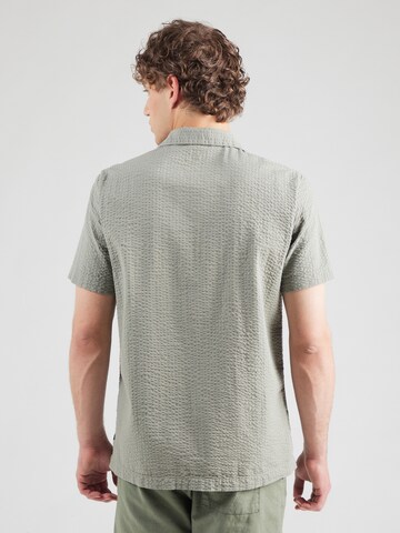 QS Regular fit Πουκάμισο σε πράσινο