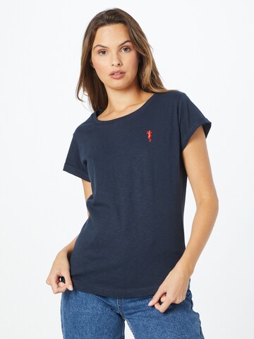 Derbe T-Shirt in Blau: predná strana