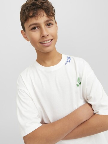 Jack & Jones Junior Shirts 'JORCole' i hvid