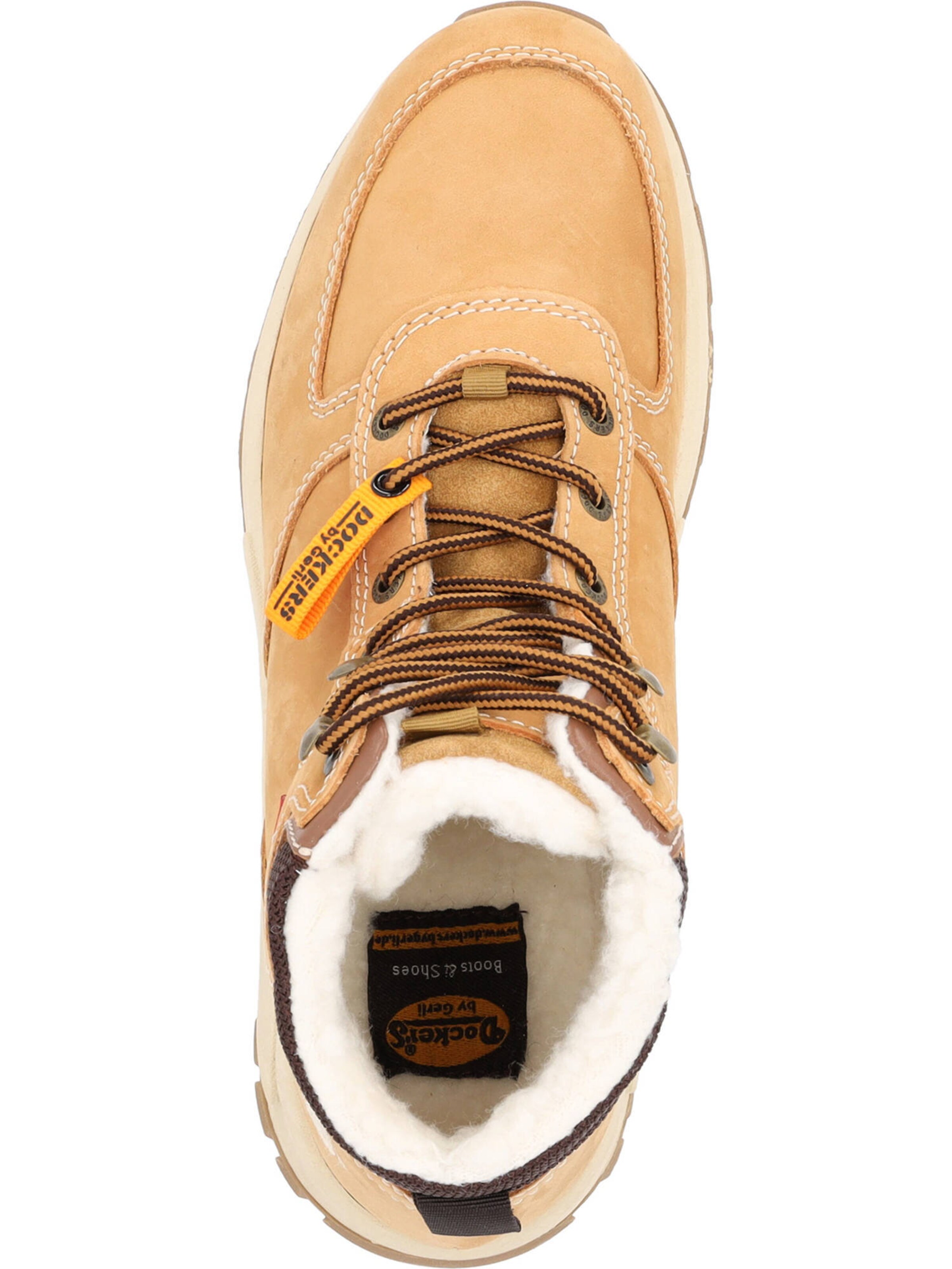 Boots stringati di Dockers by Gerli in beige