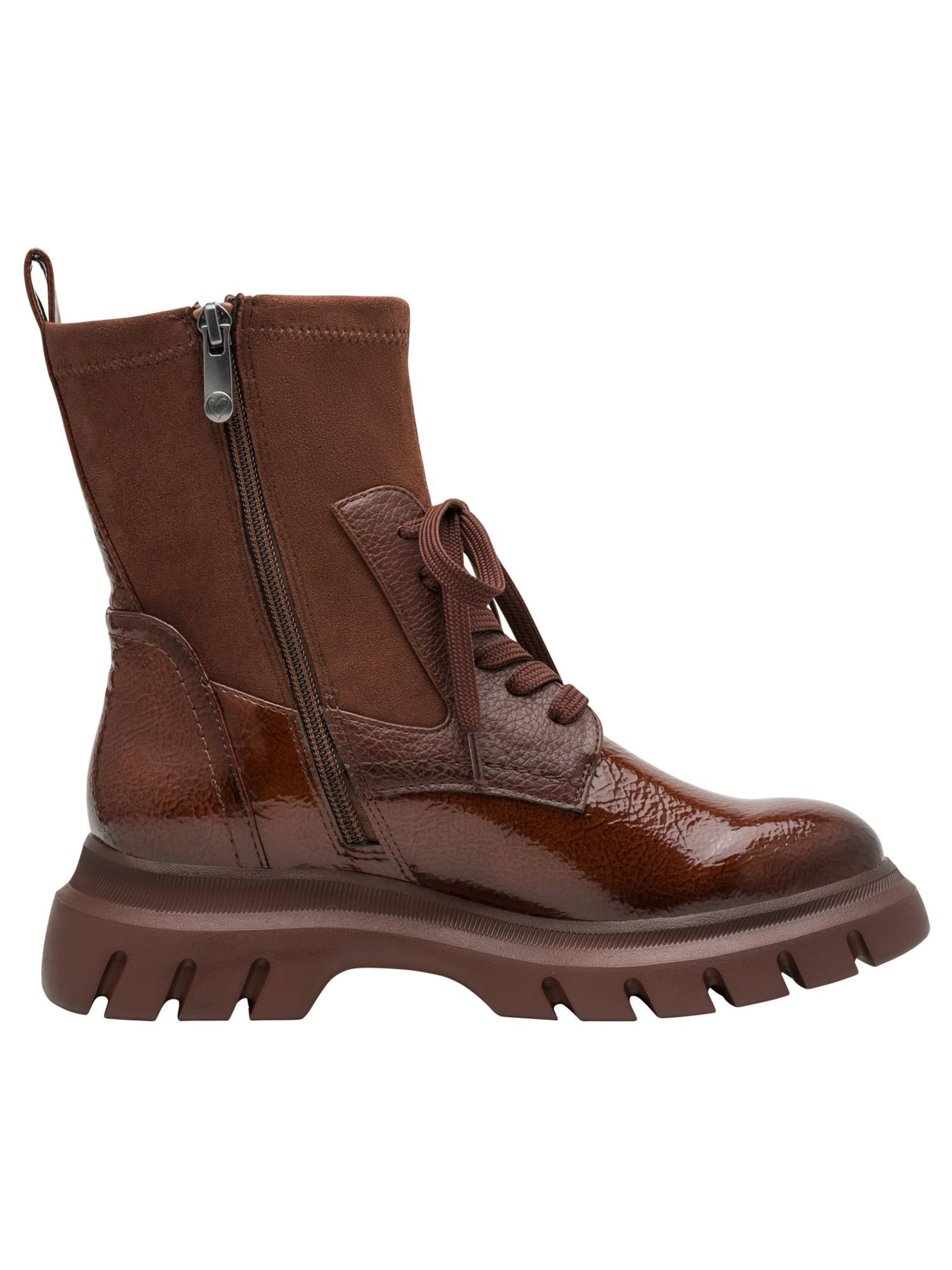 Bottines à lacets MARCO TOZZI en marron