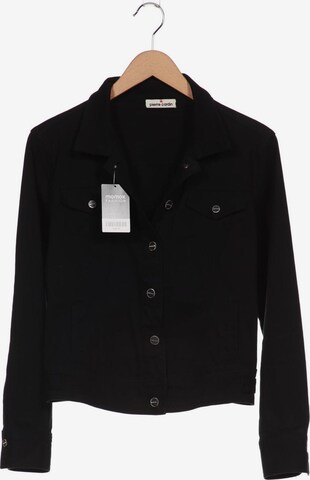 PIERRE CARDIN Jacket & Coat in M in Black: front