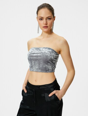 Koton Top in Grey: front
