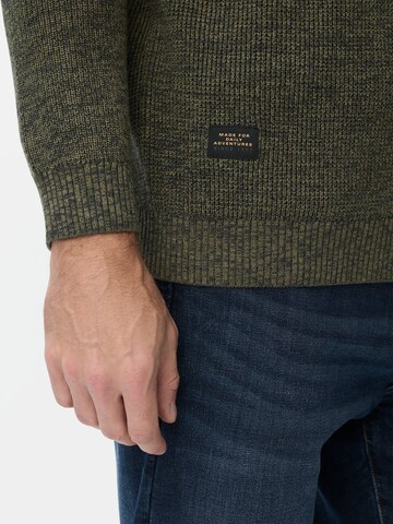 CAMEL ACTIVE Strickjacke in Grün