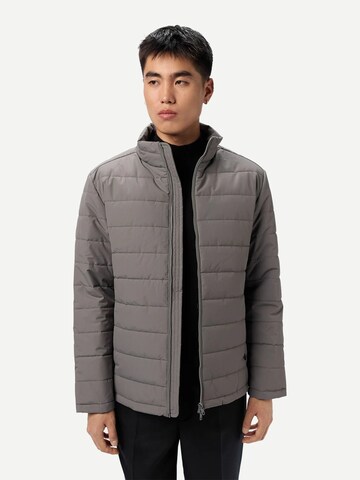 GOBI Cashmere Übergangsjacke 'Men's CashmereTECH Jacket'‌‌‌‌‌‌‌‌‌‌ in Grau