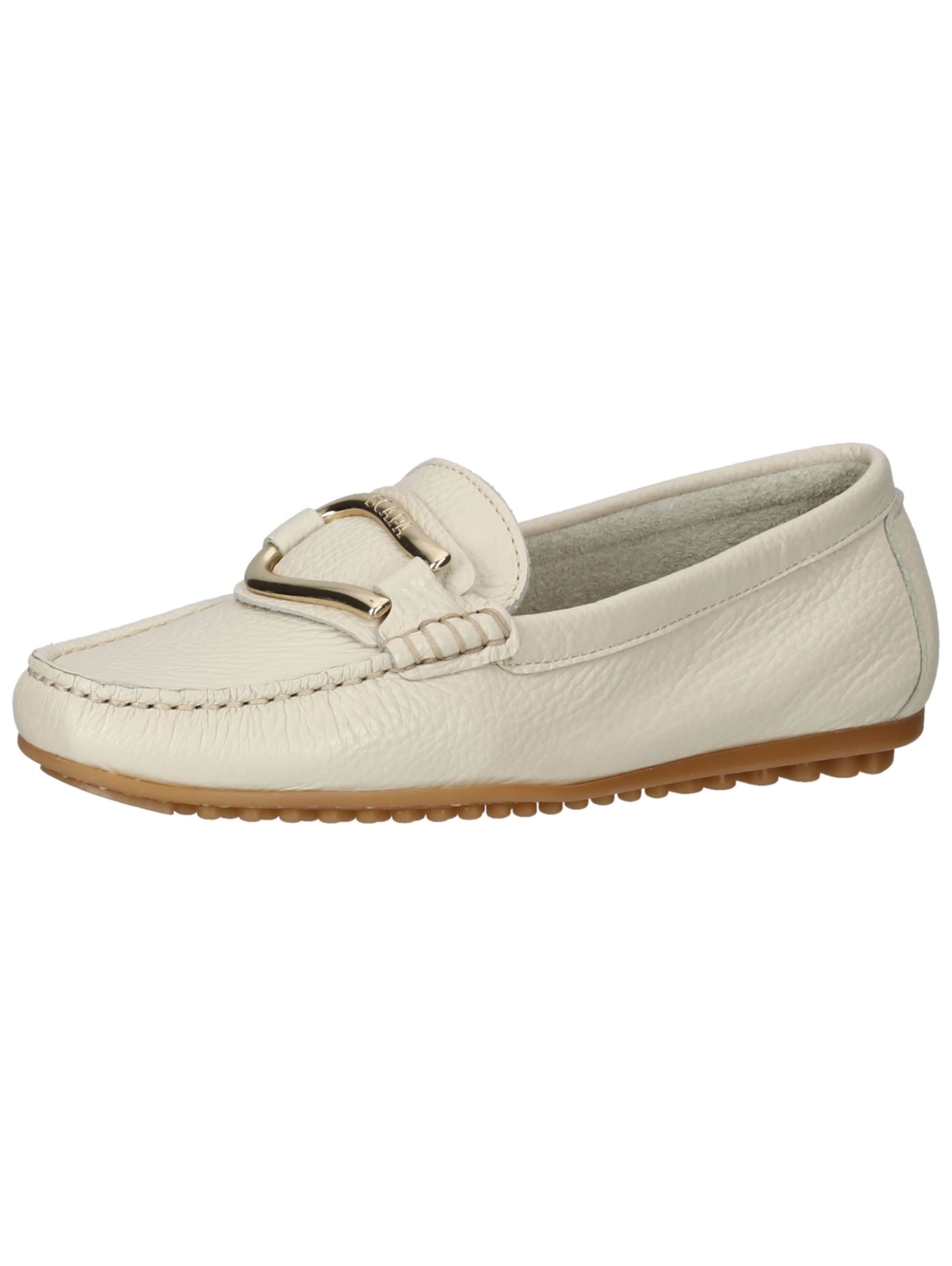SCAPA Mokassin in Beige: Vorderseite