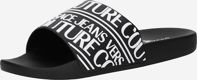 Versace Jeans Couture Natikače s potpeticom u crna / bijela, Pregled proizvoda