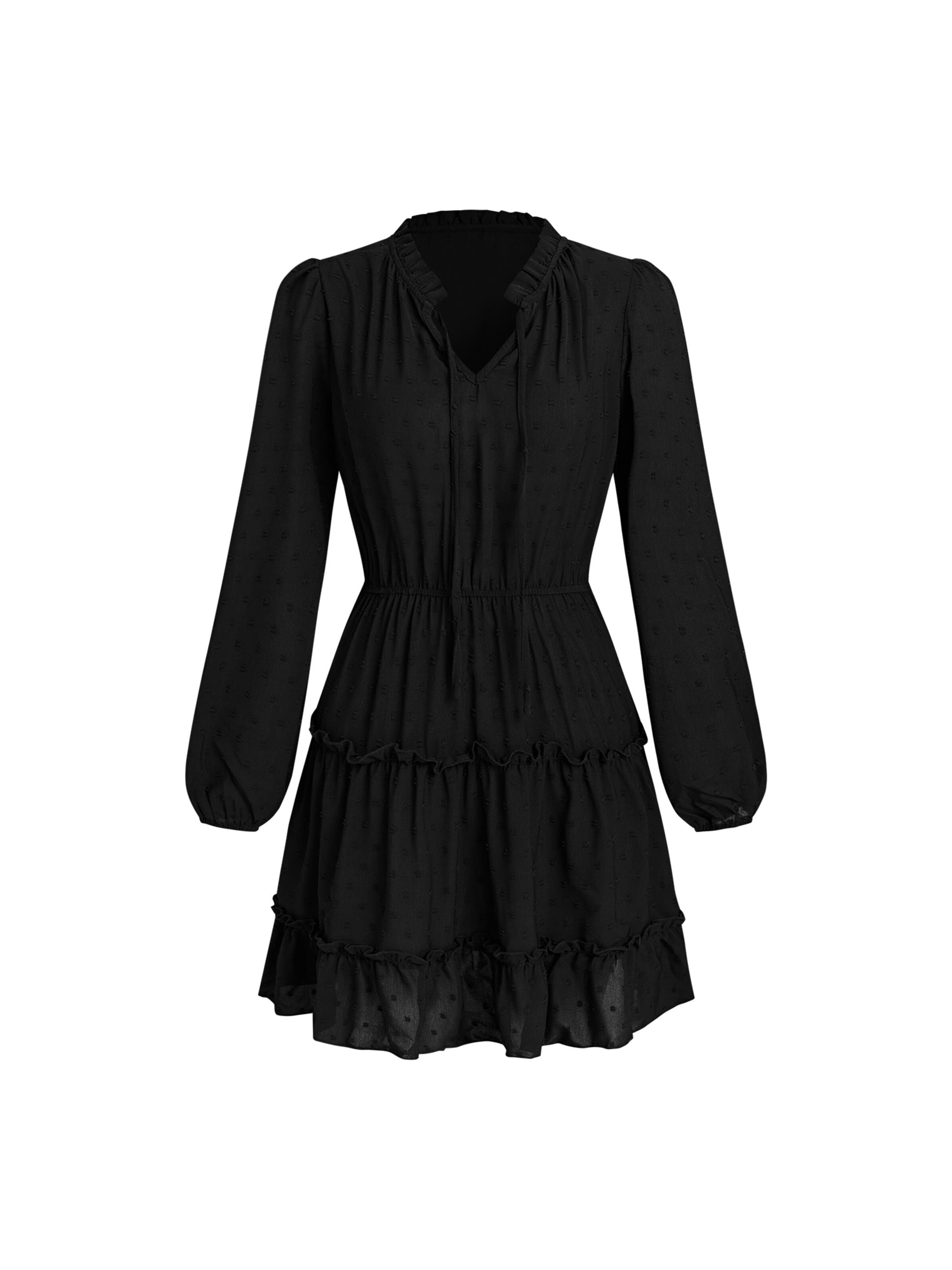 Cupshe Dress in Black: front