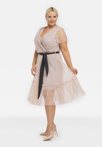 Robe de cocktail 'ASIA' Karko en rose