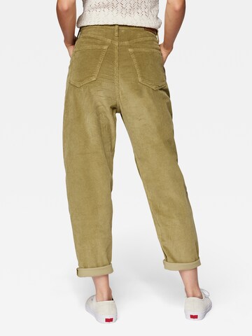 Mavi Loose fit Pleat-Front Pants 'LAURA' in Green