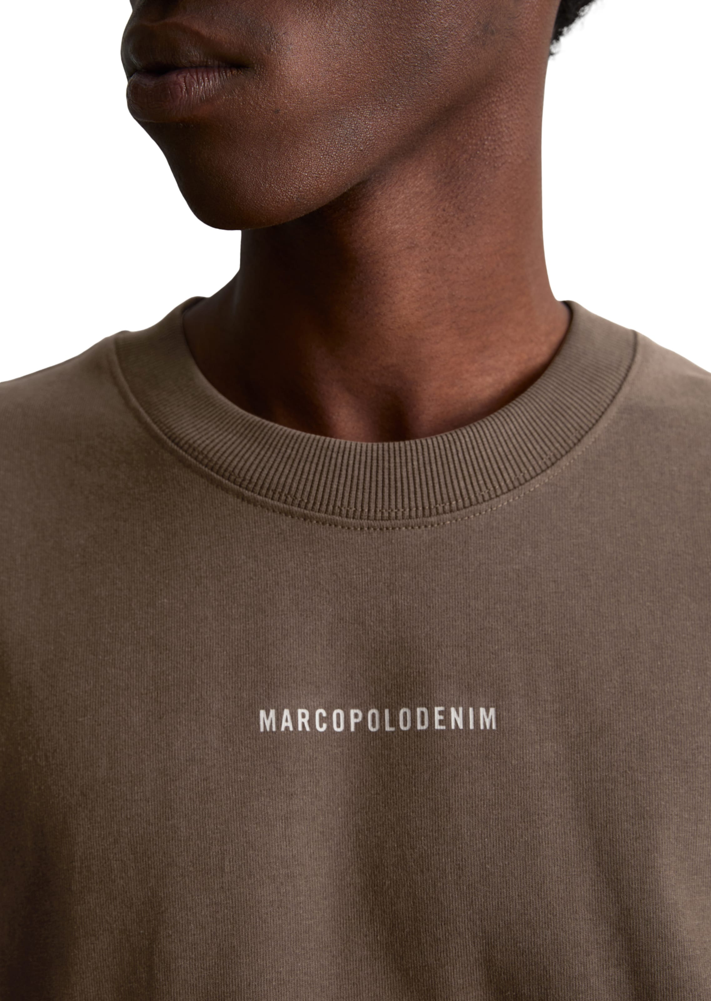 T-Shirt Marc O'Polo DENIM en marron