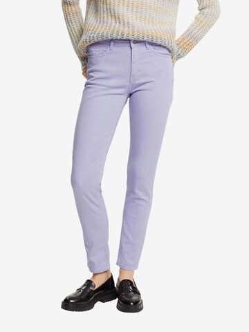 ESPRIT Slim fit Jeans in Purple: front