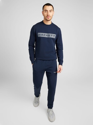 Hackett London Sweatshirt 'ESSENTIAL' in Blauw