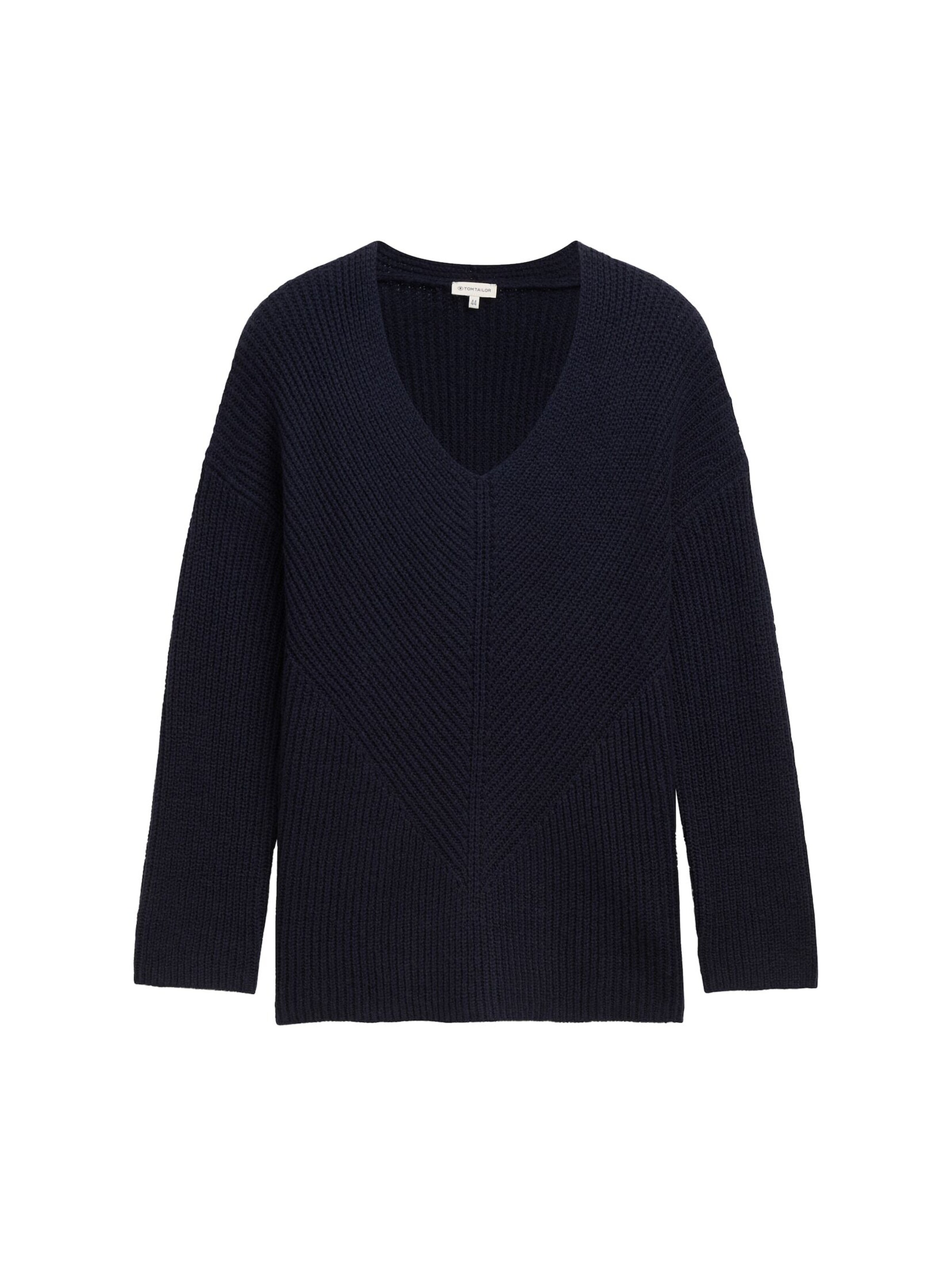 Tom Tailor Women + Pullover in Blau: Vorderseite