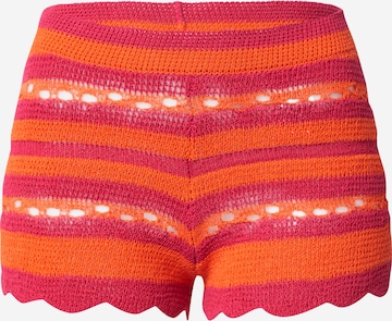 Sonia Rykiel - Regular Calças em laranja: frente