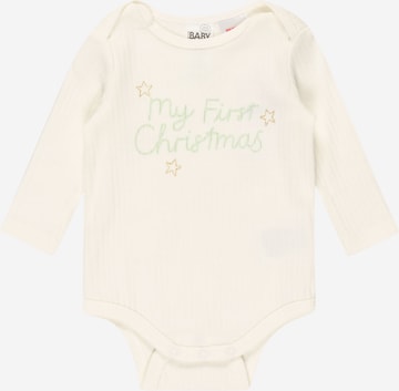 Cotton On - Pijama entero/body en beige: frente