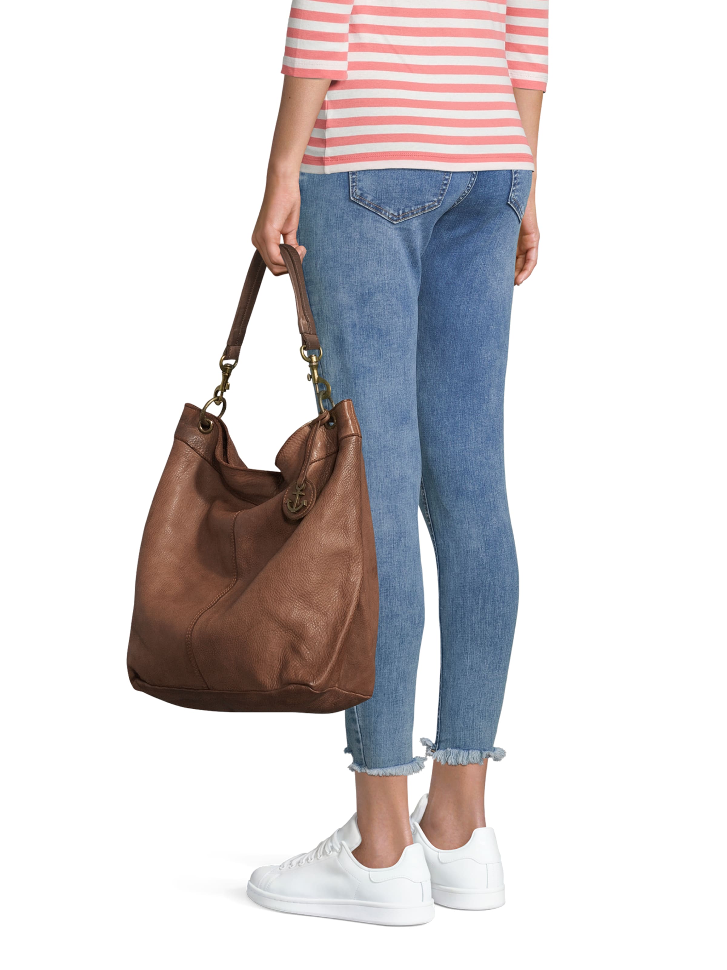 Harbour 2nd Schoudertas 'Vicky' in Bruin