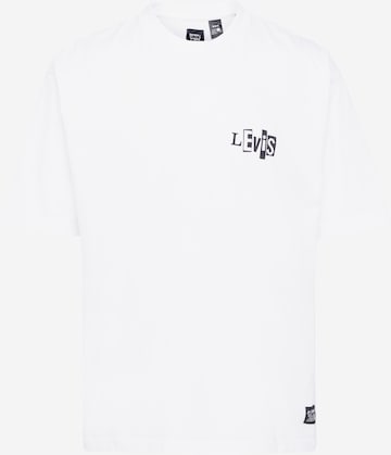 Levi's Skateboarding Shirt in Wit: voorkant