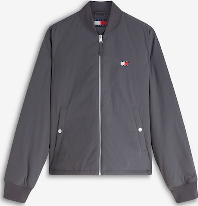 XS dydžio Demisezoninė striukė 'Toggle Hem Zip-thru Bomber' iš Tommy Jeans, spalva – pilka, Prekių apžvalga