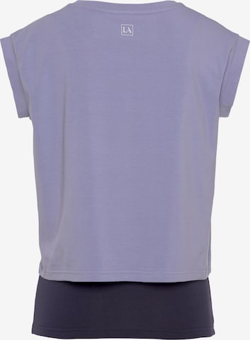 purpurinė LASCANA ACTIVE Sportiniai marškinėliai
