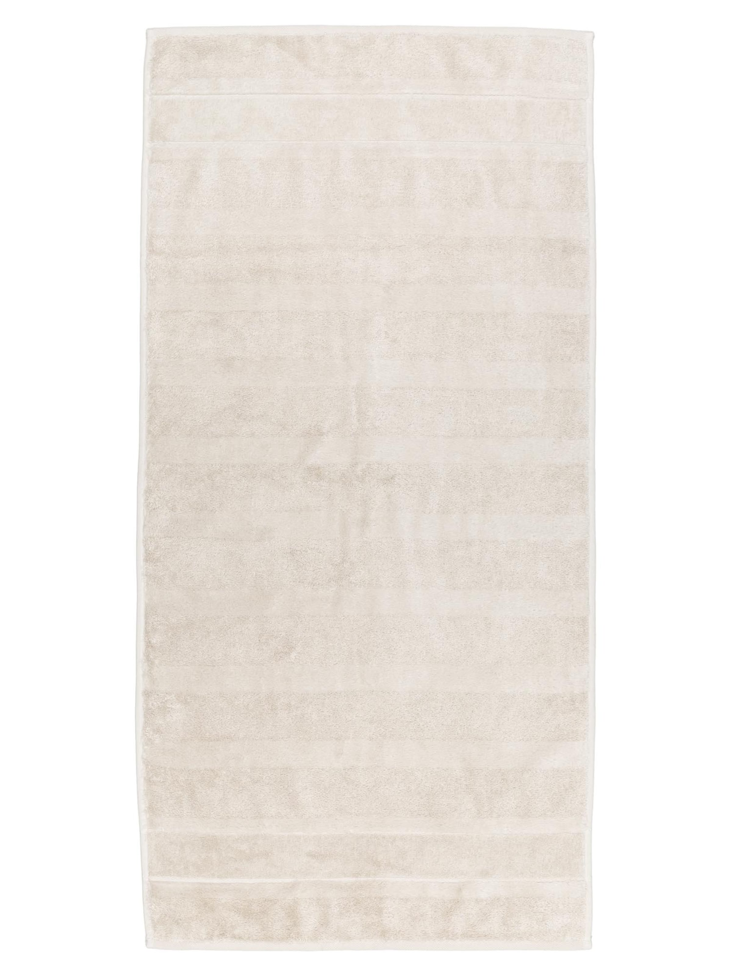 Cawö Towel 'Noblesse' in Beige