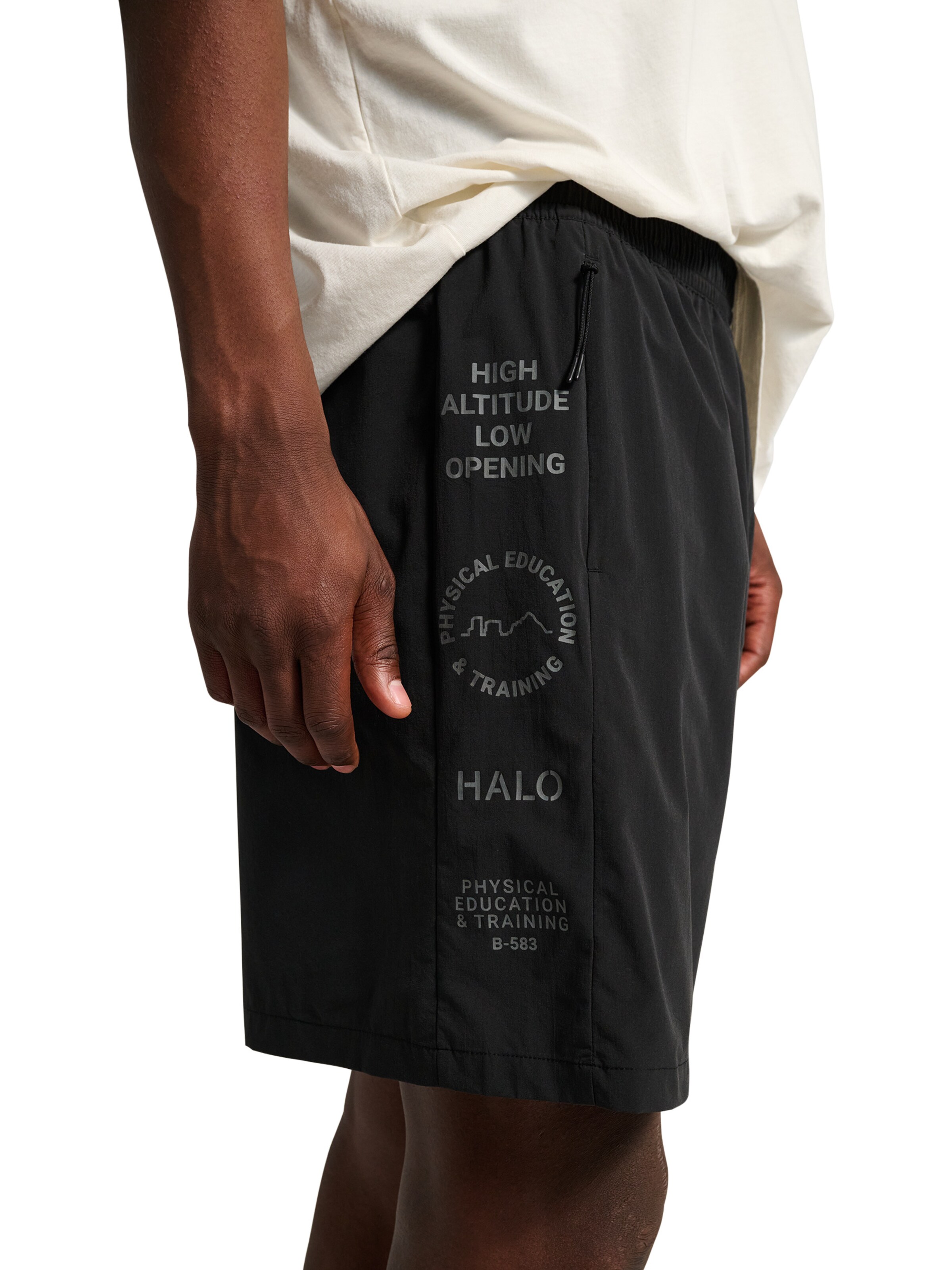 HALO Regular Broek in Zwart