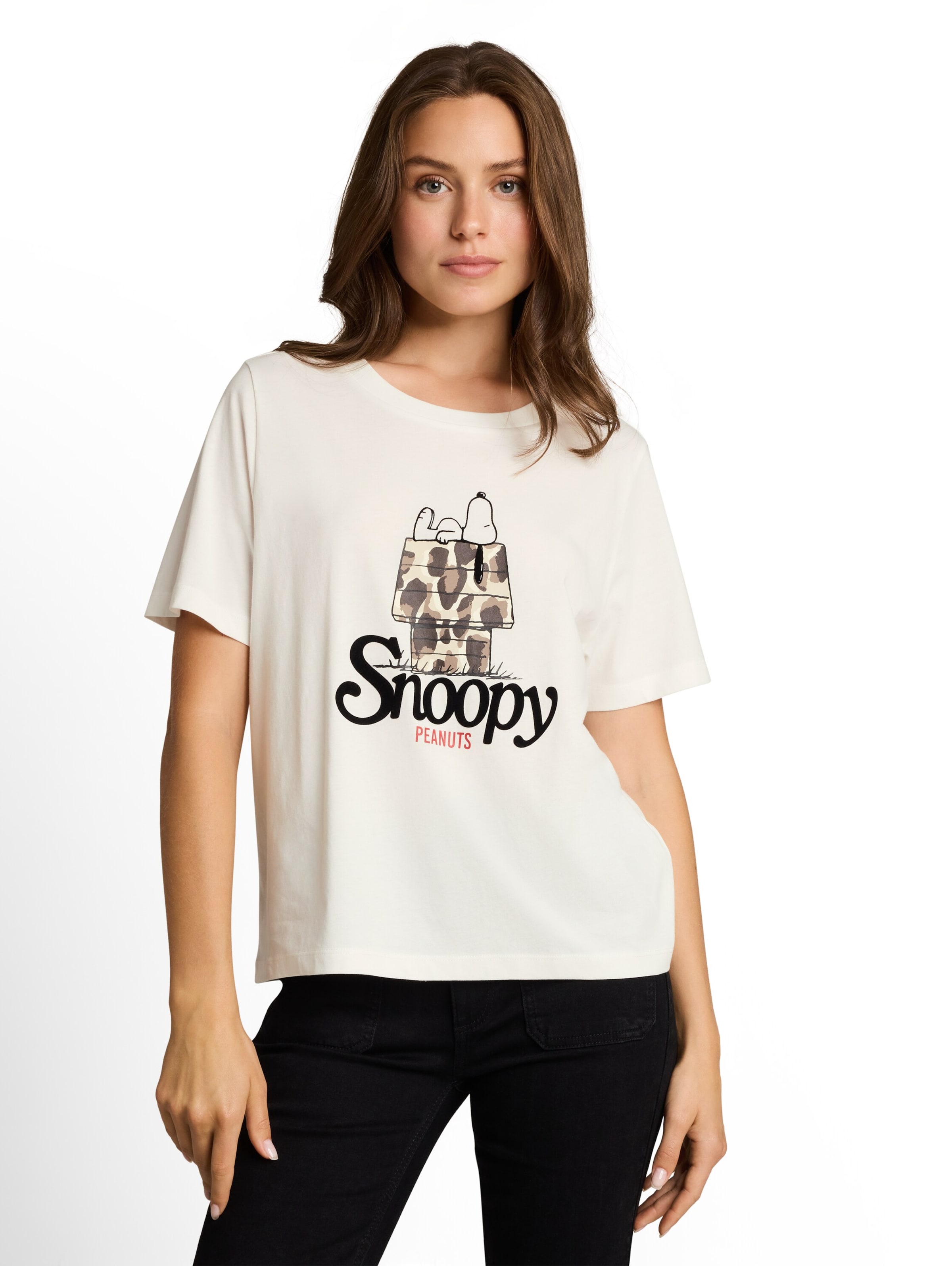 TOM TAILOR T-Shirt in Weiß: Vorderseite