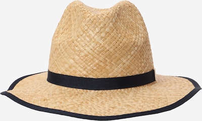 TOMMY HILFIGER Hat 'FEDORA' in Sand / Black, Item view