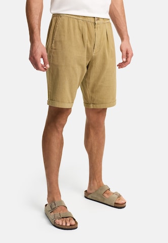 INDICODE JEANS Regular Chino trousers 'Tryto' in Beige