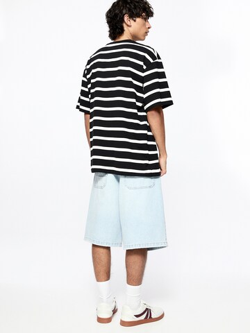 Pull&Bear T-Shirt in Schwarz