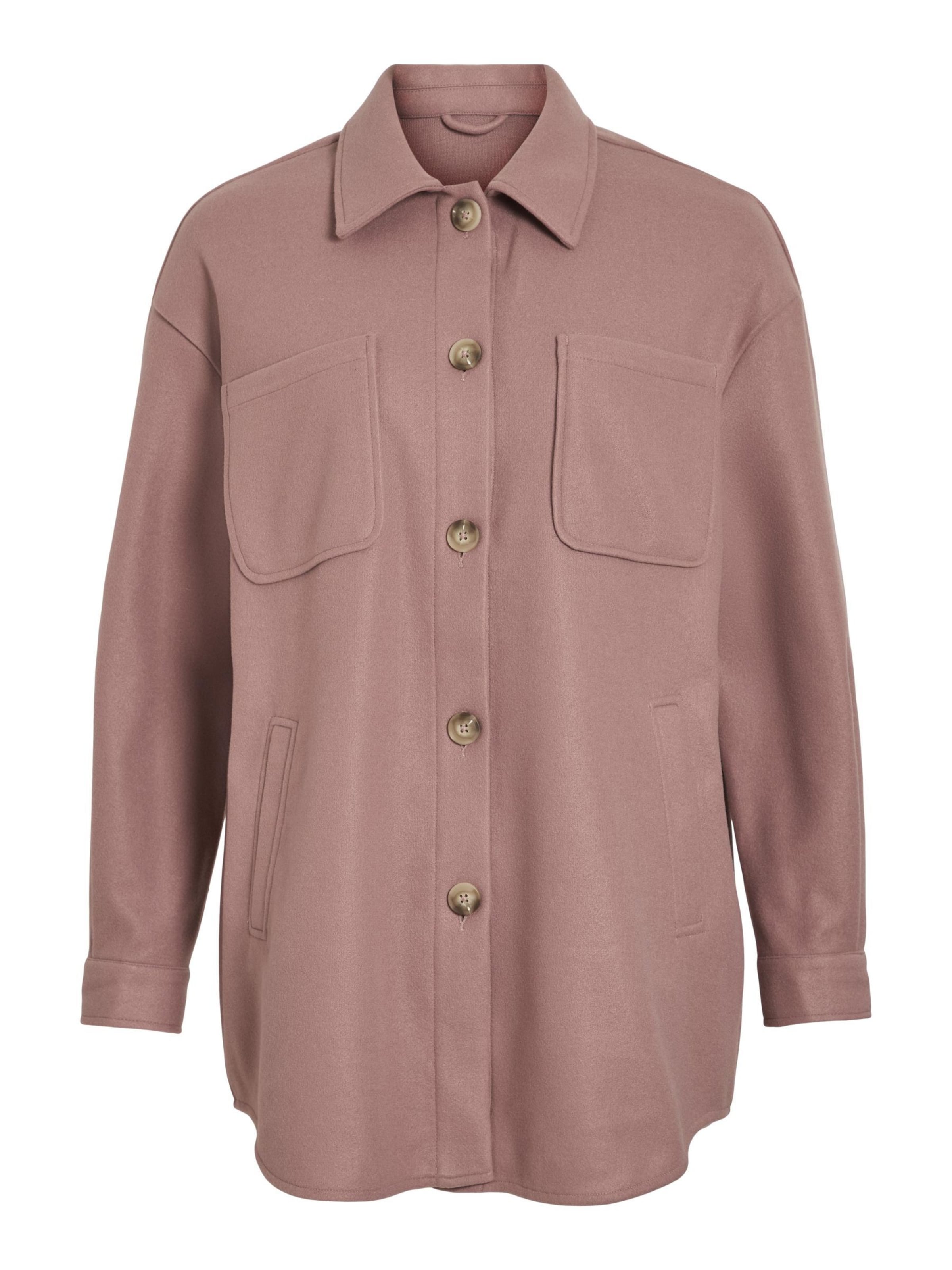 VILA Between-season jacket 'VIKIMMI' in Pink: front