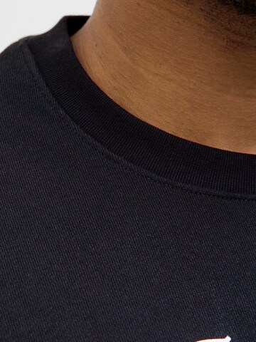 Jack & Jones Plus - Sudadera 'JJBeau' en negro