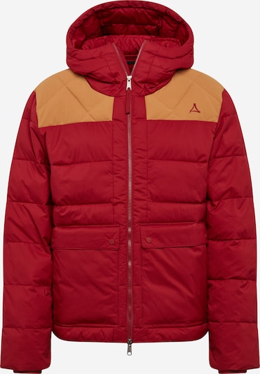 Schöffel Outdoorjas 'Boston' in de kleur Sinaasappel / Rood, Productweergave