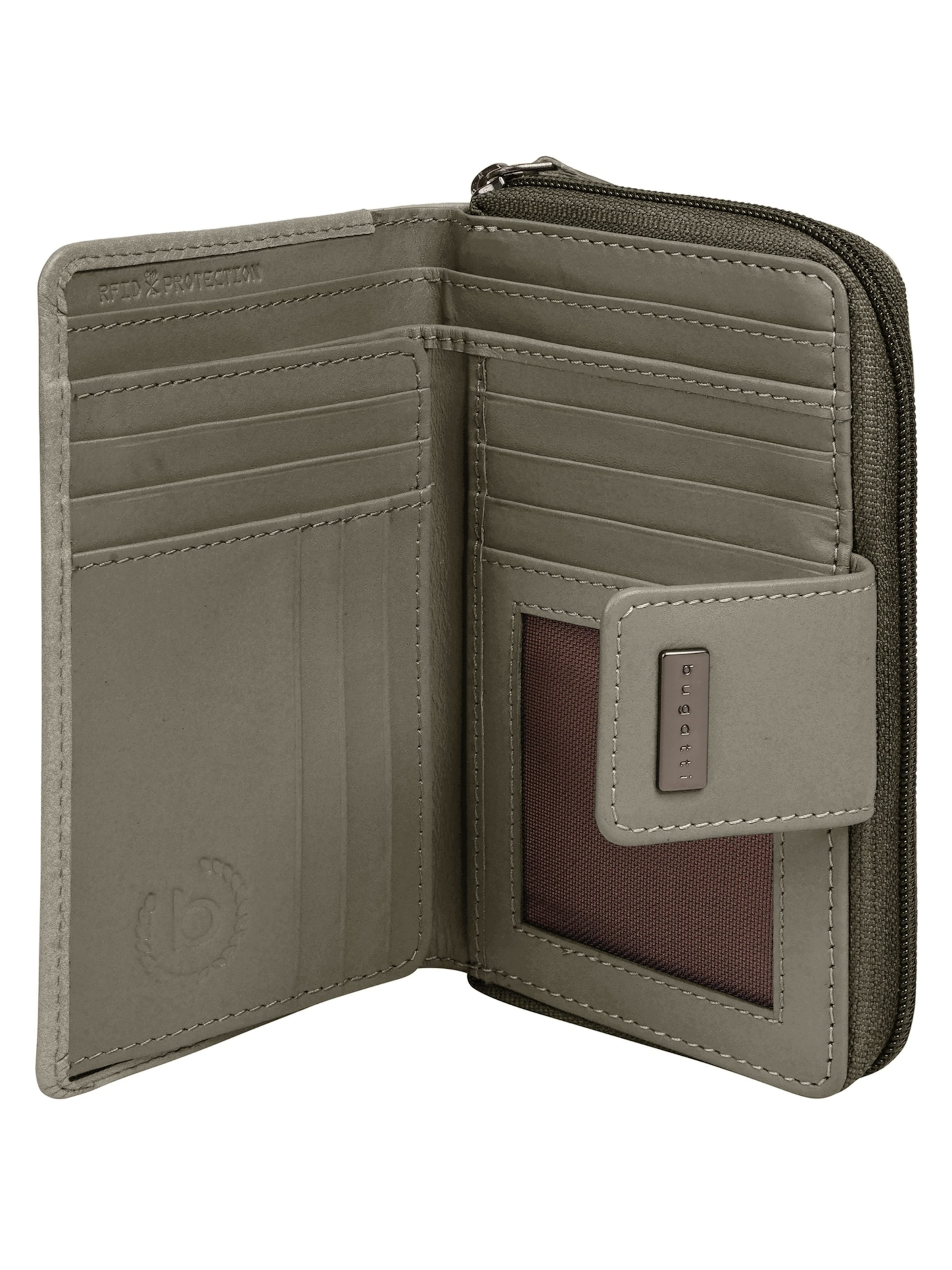 bugatti Portemonnaie 'bugatti Geldbörse SINA' in Grau