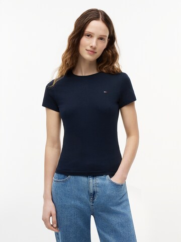 Tommy Jeans - Camisa em azul: frente