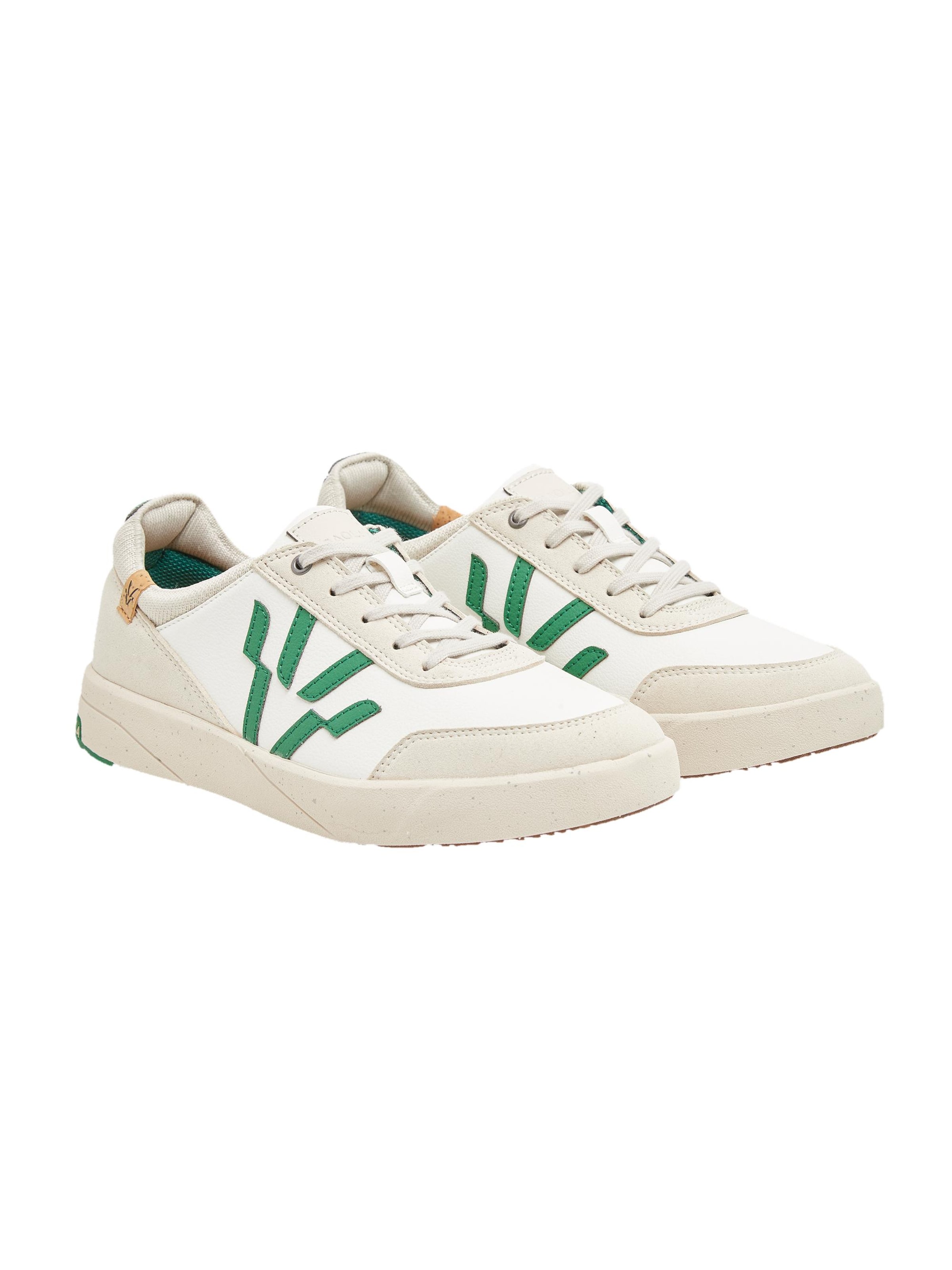 SAOLA Lace-up shoe 'Cali M White Forest' in White