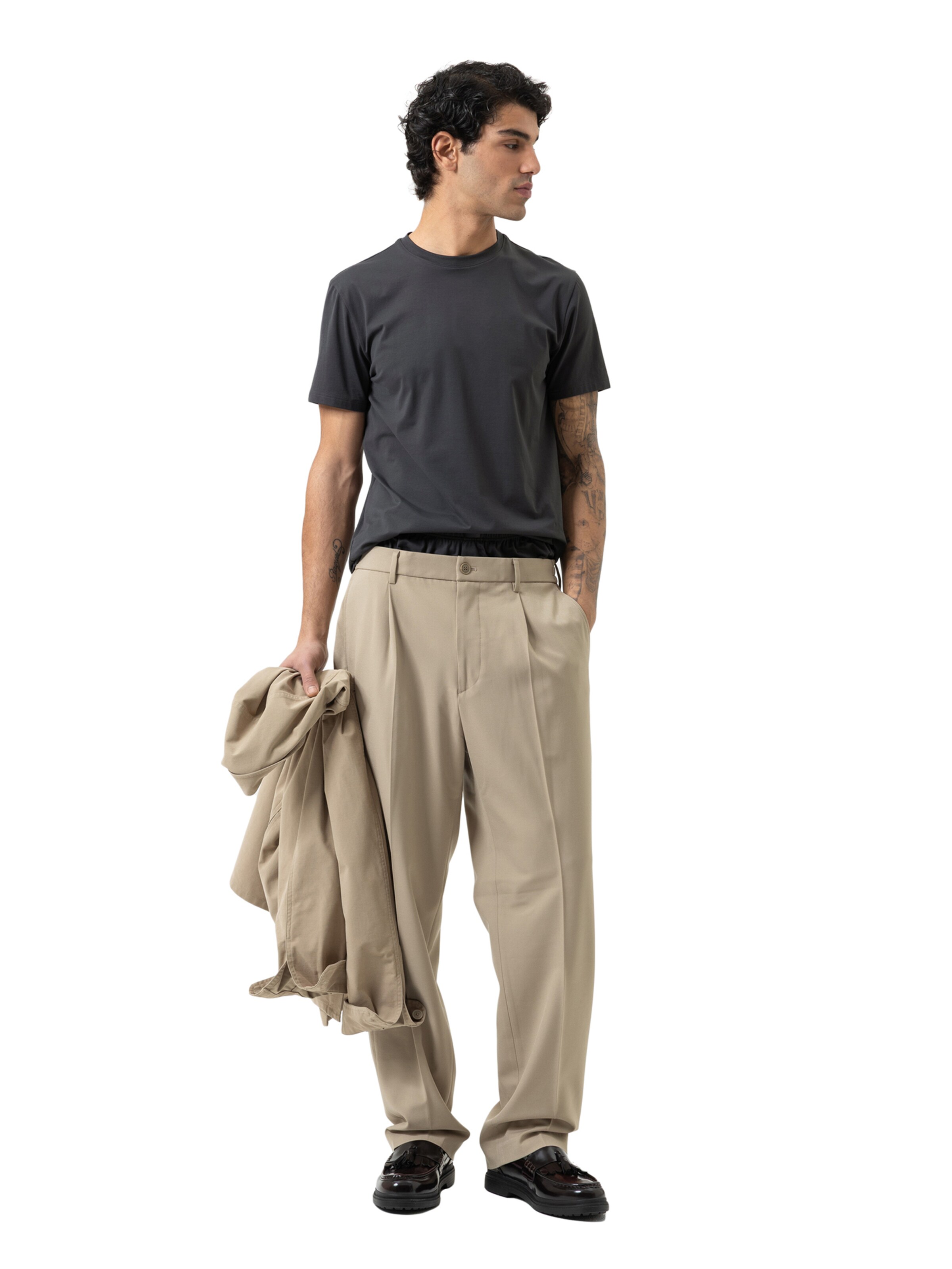 T-Shirt '10 Out Of 10' Mey en gris
