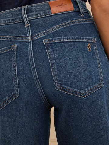 love & roses Tønde Jeans i blå
