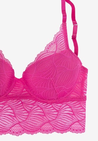 LASCANA Push-up Bra in Pink