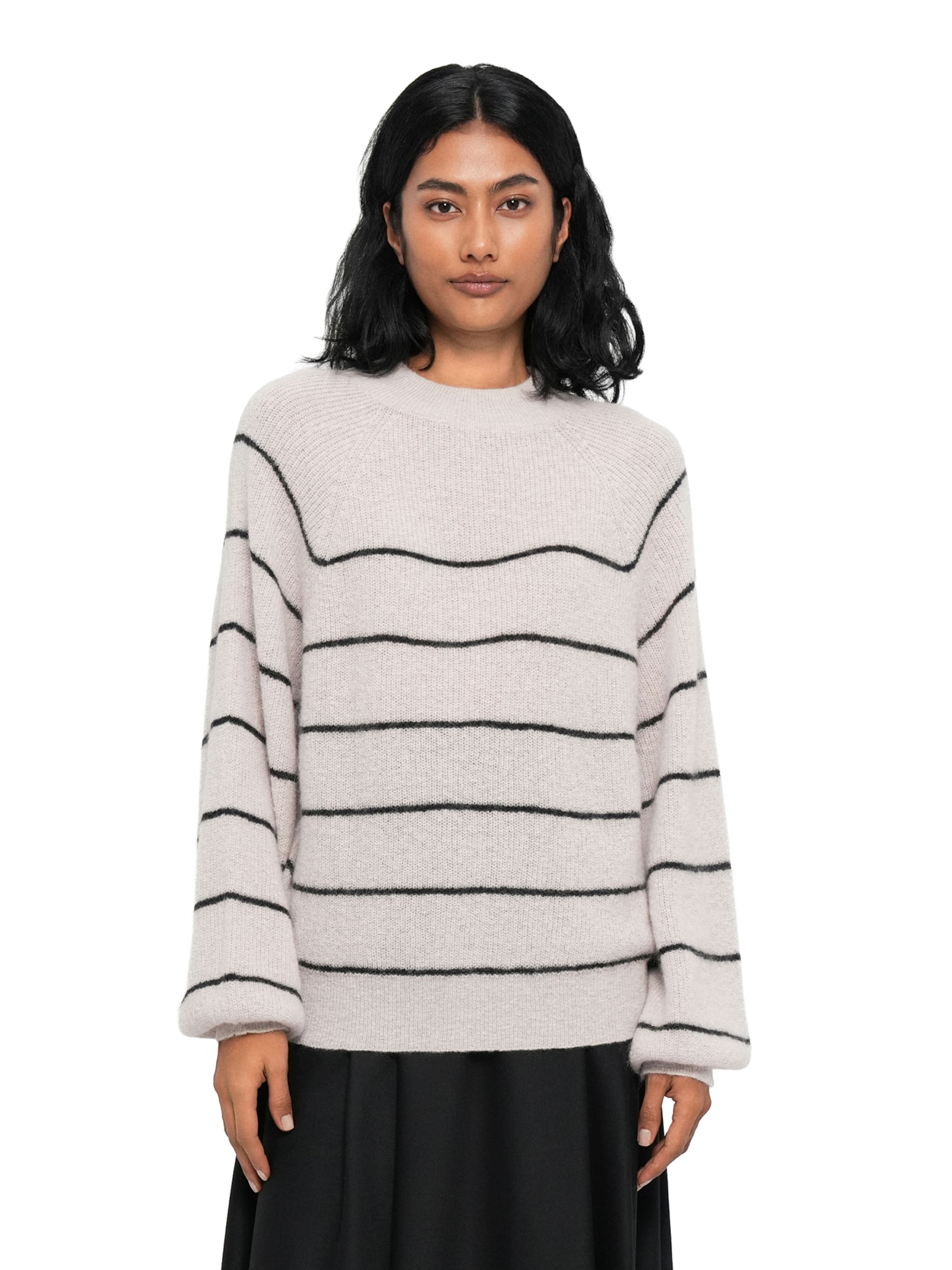 DRYKORN Πουλόβερ 'LARELYA' σε μπεζ: μπροστά