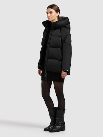 Veste d’hiver 'Isett2' khujo en noir