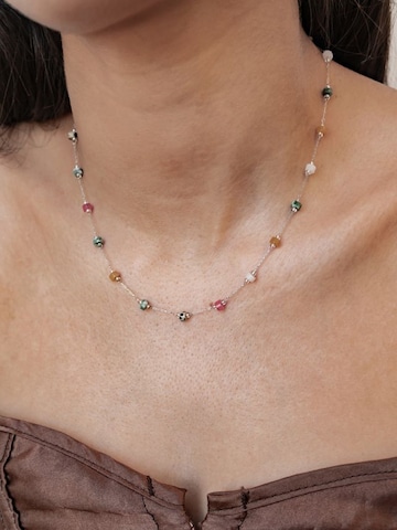 Hey Happiness - Cadena 'Earth Glow' en plata