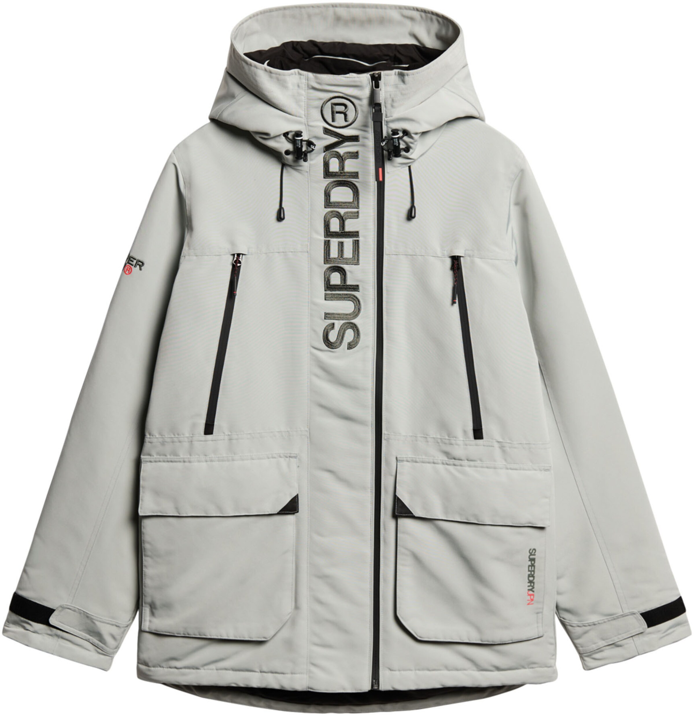 Superdry Jacke in Weiß: Vorderseite
