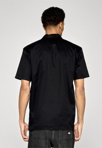 DICKIES Rovný strih Košeľa 'Work' - Čierna