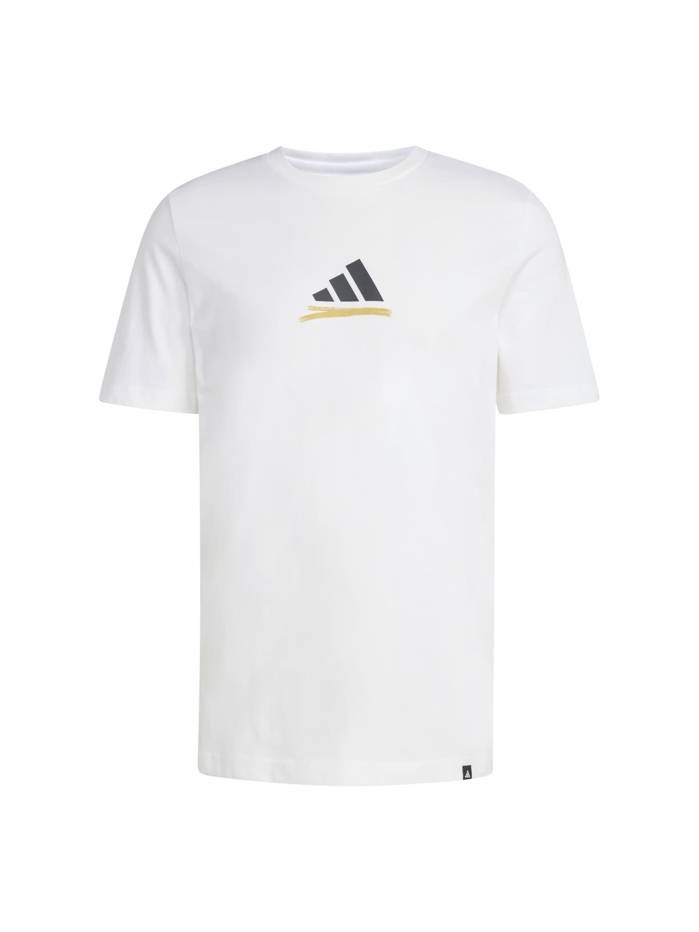 T-shirt fonctionnel 'GER TLSTR' ADIDAS PERFORMANCE en blanc : devant