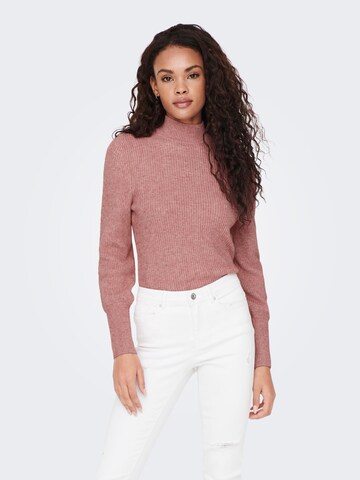 ONLY Sweater 'LESLY' in Pink: front