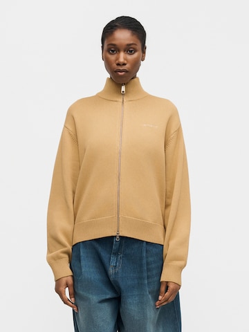 Cardigan 'Kori' Carhartt WIP en marron : devant