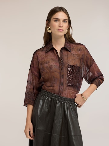 MOTIVI - Blusa en marrón