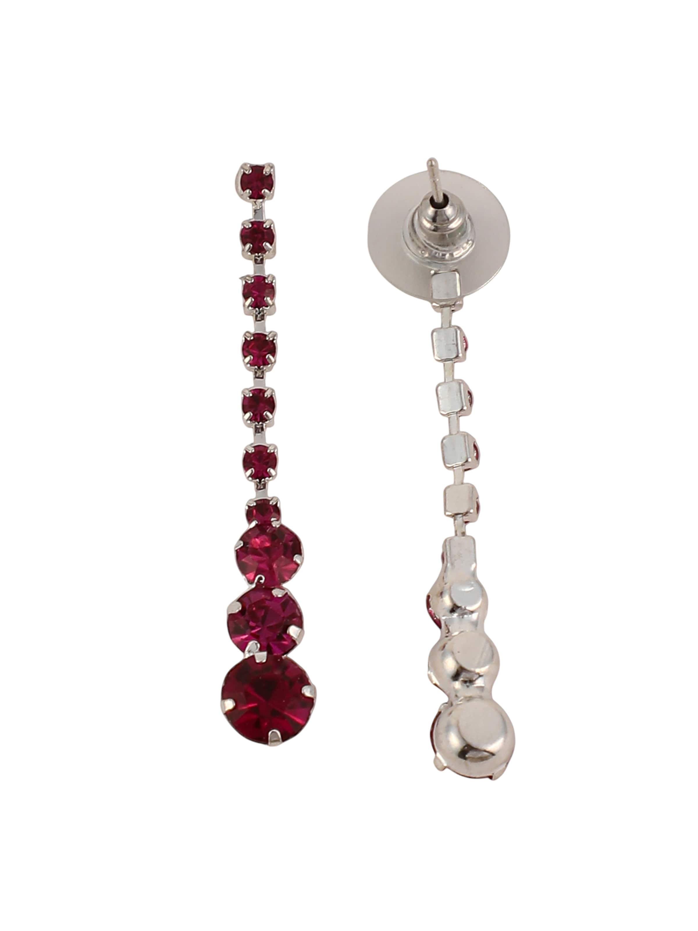 SOHI Zestaw biżuterii 'Hadlee' w kolorze różowy